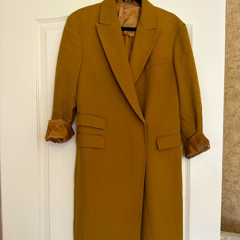 Maison Martin Margiela Paris gabardine overcoat with tag! Size Italian 44